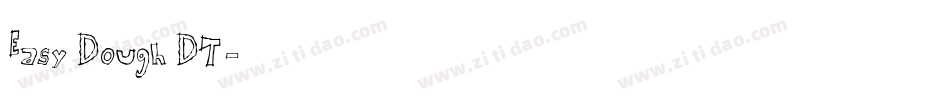 Easy Dough DT字体转换